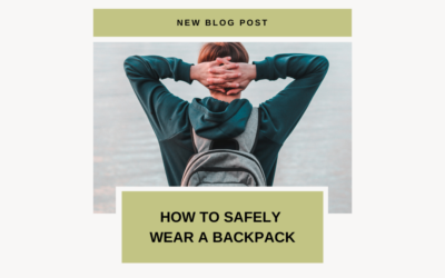 How to Safely Wear a Backpack